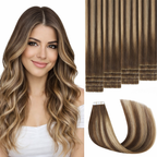 Extensions invisibles à bandes adhésives