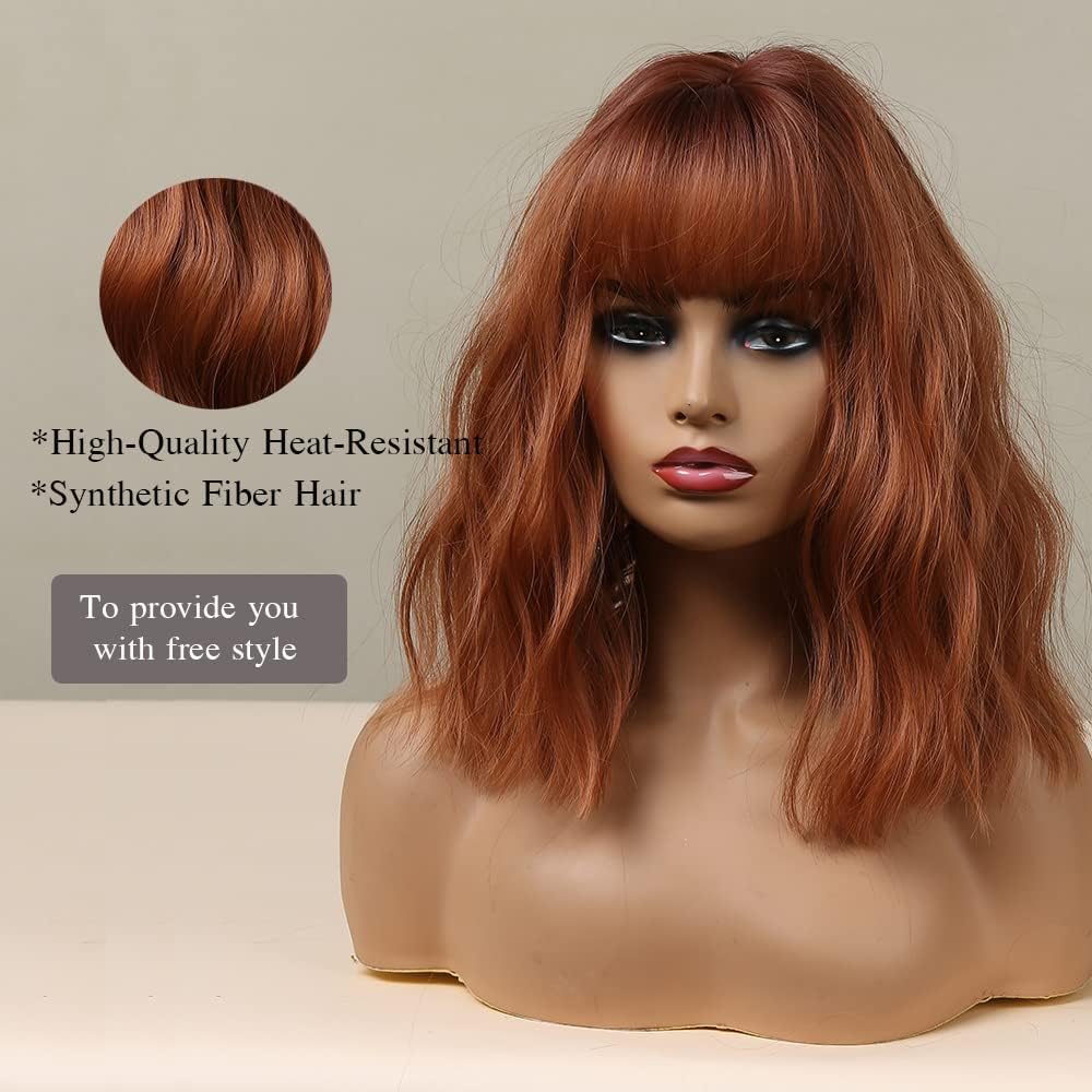 Short Wave Bob Wig
