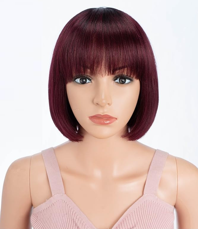 Bob Wig With Bangs
