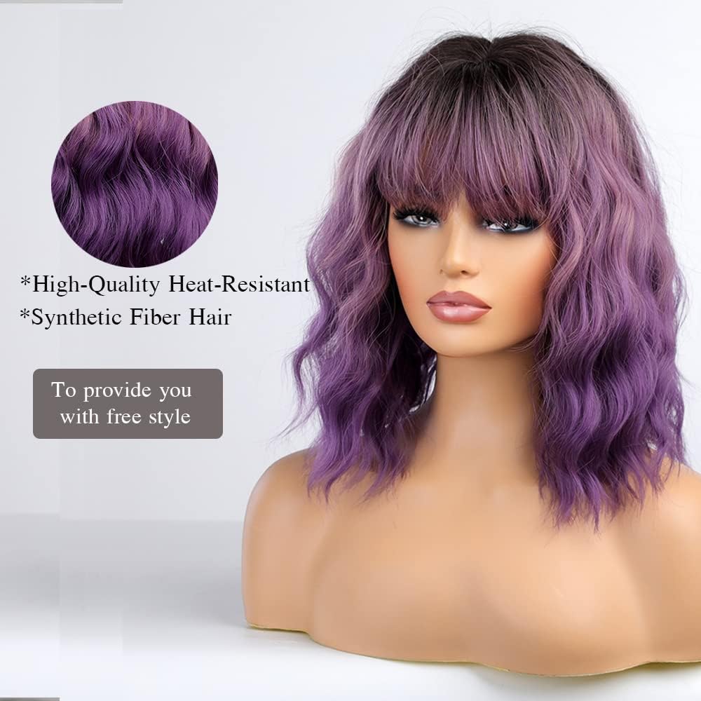 Short Wave Bob Wig
