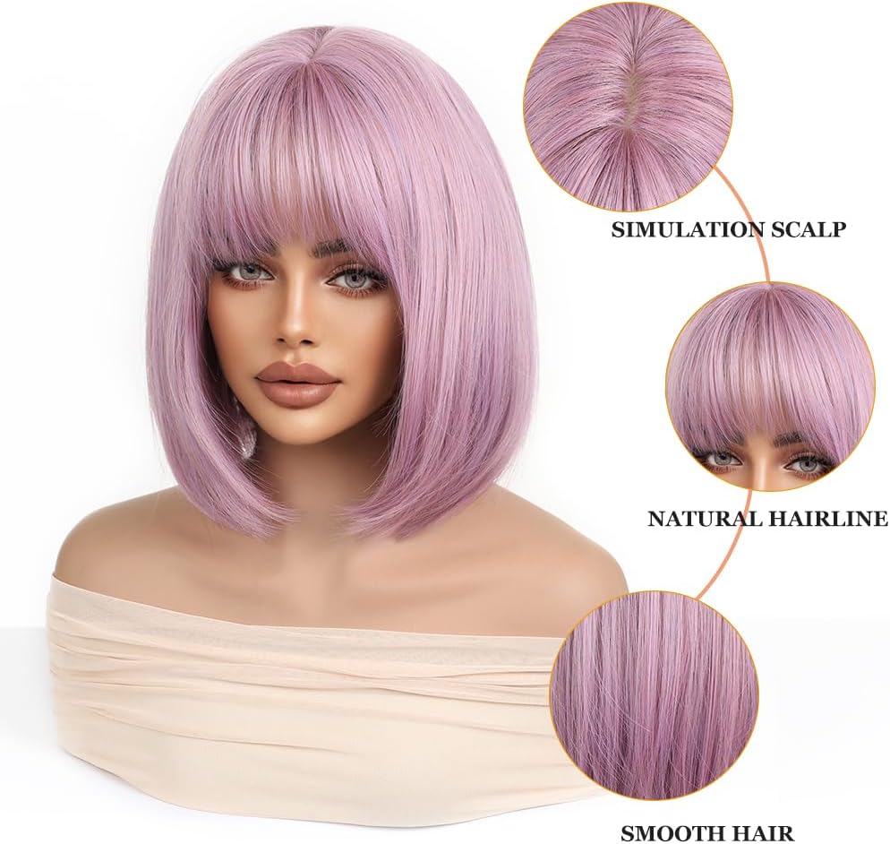 Short Wave Bob Wig