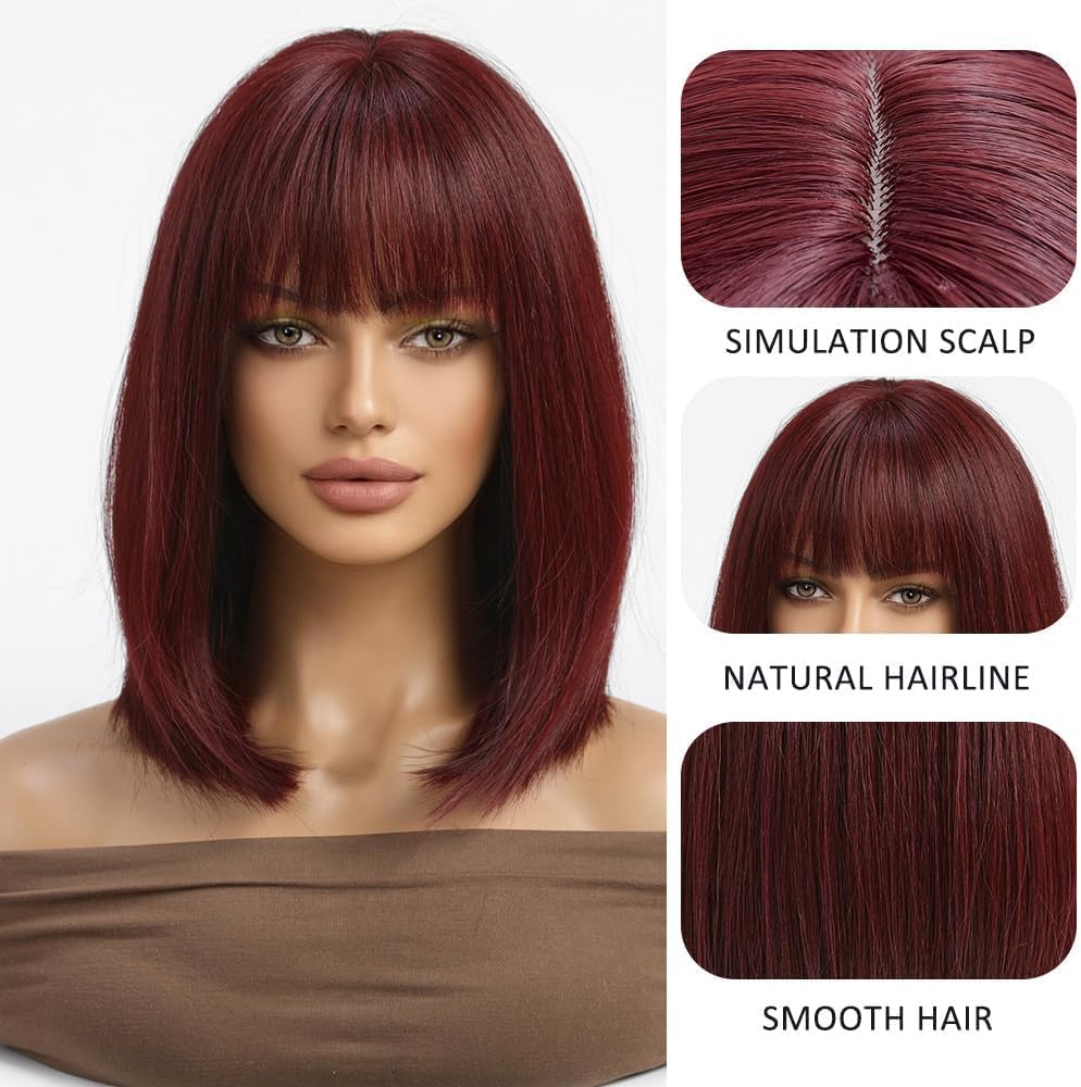 Short Wave Bob Wig