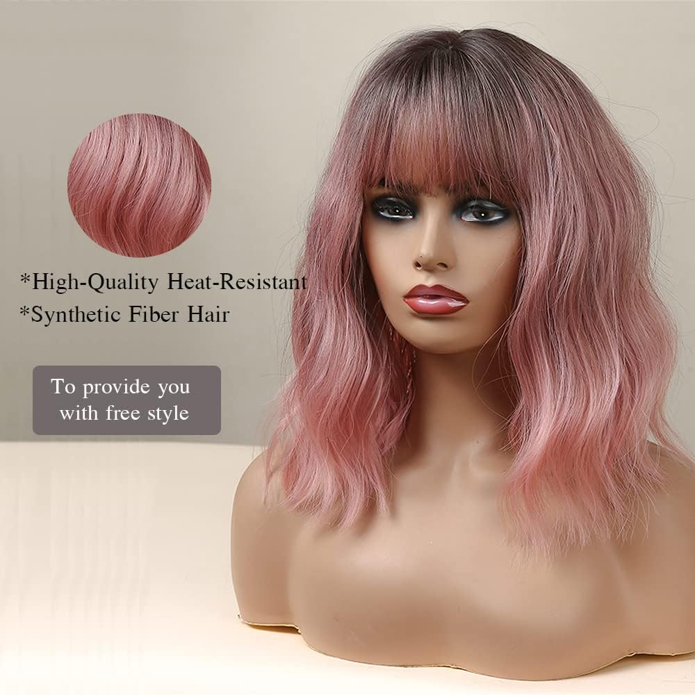 Short Wave Bob Wig