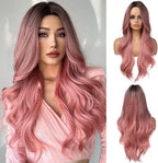 Synthetic Wig – Long Curly, Heat Resistant for Daily Wear, Parties, and Cosplay