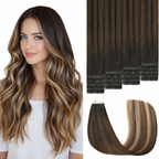 Extensions invisibles à bandes adhésives