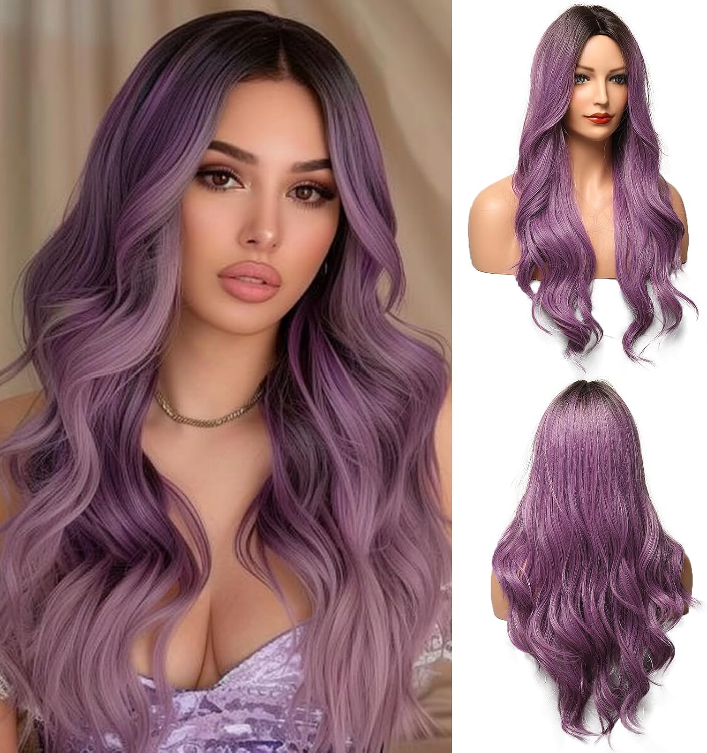 Long Curly Synthetic Wig