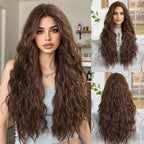 Synthetic Wig – Long Curly, Heat Resistant for Daily Wear, Parties, and Cosplay