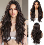 Synthetic Wig – Long Curly, Heat Resistant for Daily Wear, Parties, and Cosplay