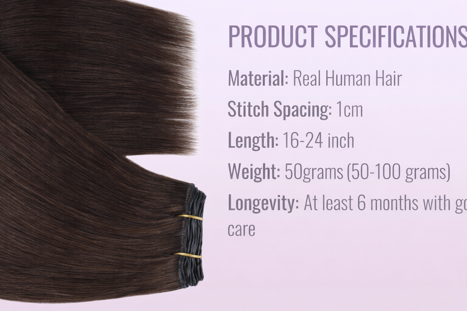 Butterfly Weft Extensions