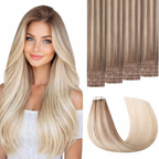 Extensions invisibles à bandes adhésives