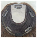 Hair Topper D01 6×6" 100% Chinese Remy Human Hair [SHIPS IN 1 TO 2 WEEKS]