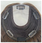 Hair Topper D01 6×6" 100% Chinese Remy Human Hair [SHIPS IN 1 TO 2 WEEKS]
