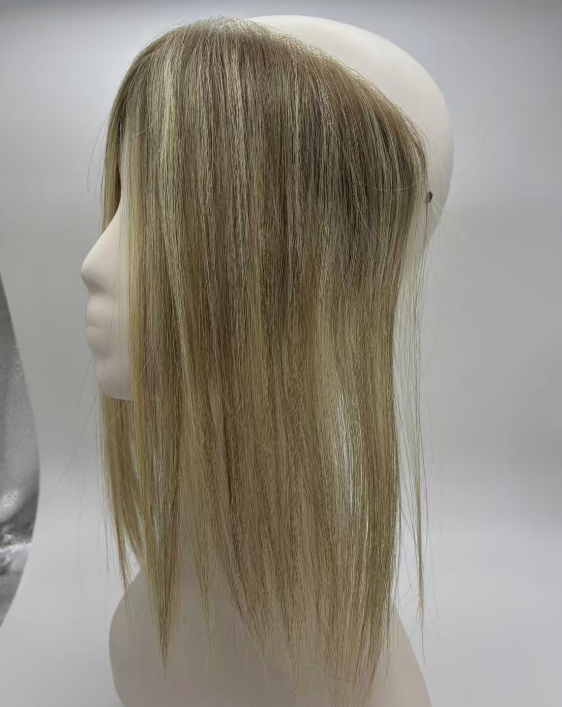 Hair Topper LFR01 10.5×1.75" Myanmar & Ukrainian Human Hair [SHIPS IN 1 TO 2 WEEKS]