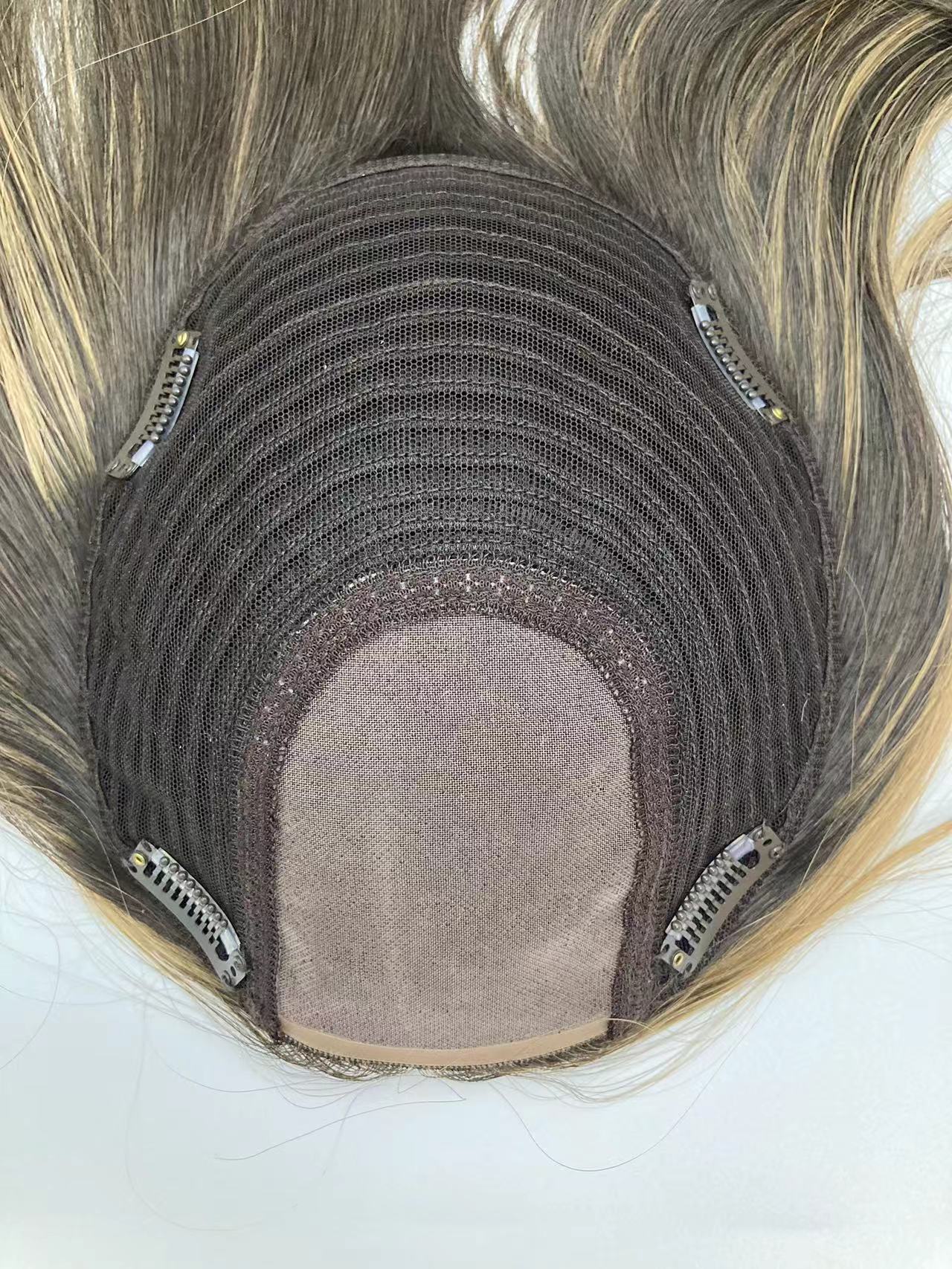 Hair Topper M03 7×8" Ukrainian & Chinese Remy Human Hair [SHIPS IN 1 TO 2 WEEKS]