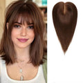 Hair Topper F01 6.5×7" Myanmar & Ukrainian Human Hair [SHIPS IN 1 TO 2 WEEKS]