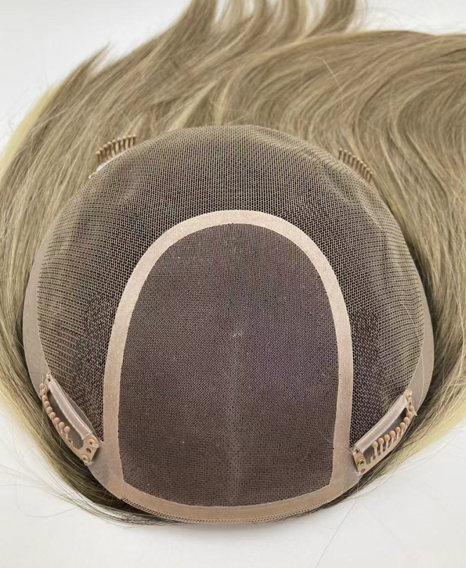 Hair Topper M05 7.5×8" 100% Chinese Remy Human Hair [SHIPS IN 1 TO 2 WEEKS]