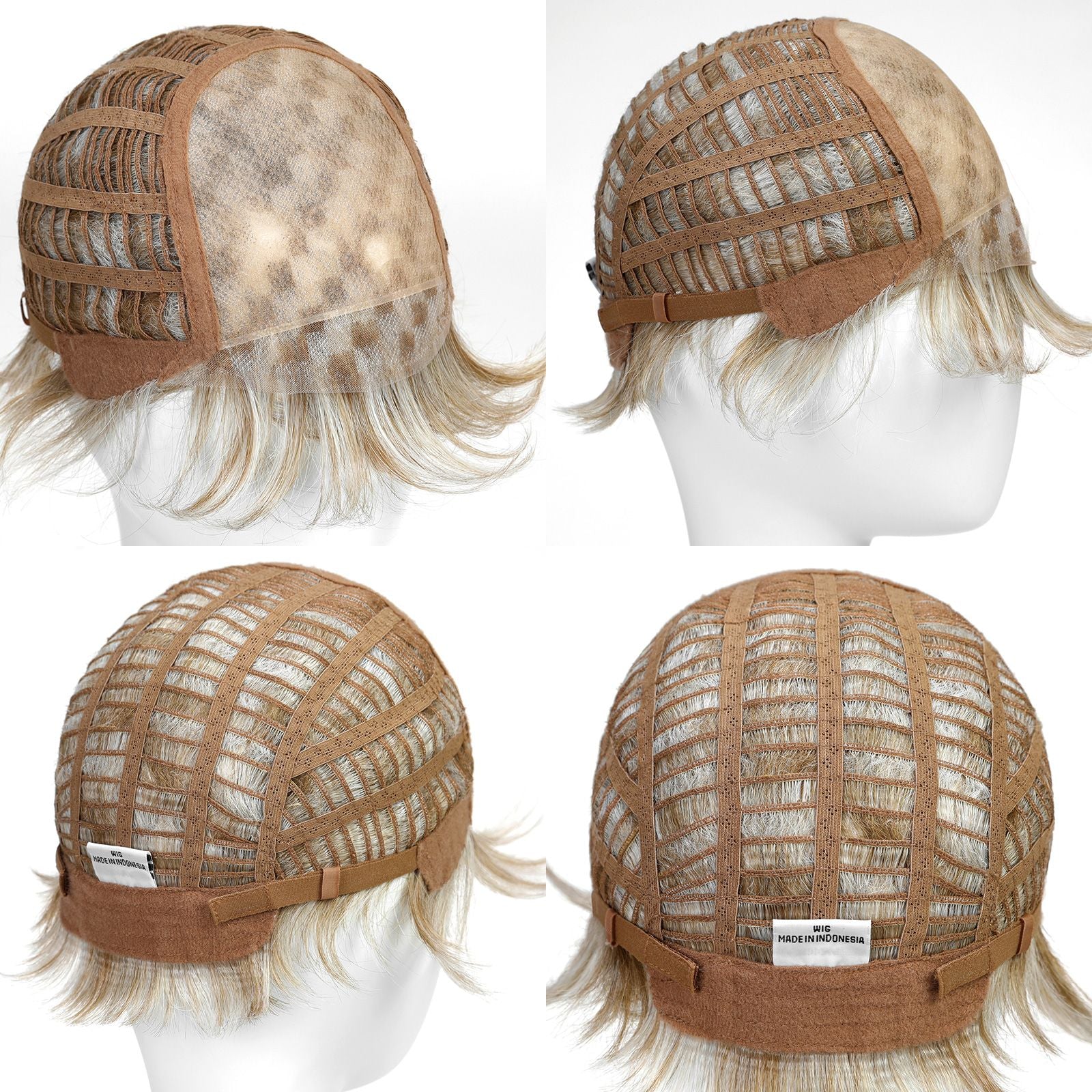 Mono Top Wig MT-009 5×6" Heat-Friendly Fiber [SHIPS IN 1 TO 2 WEEKS]